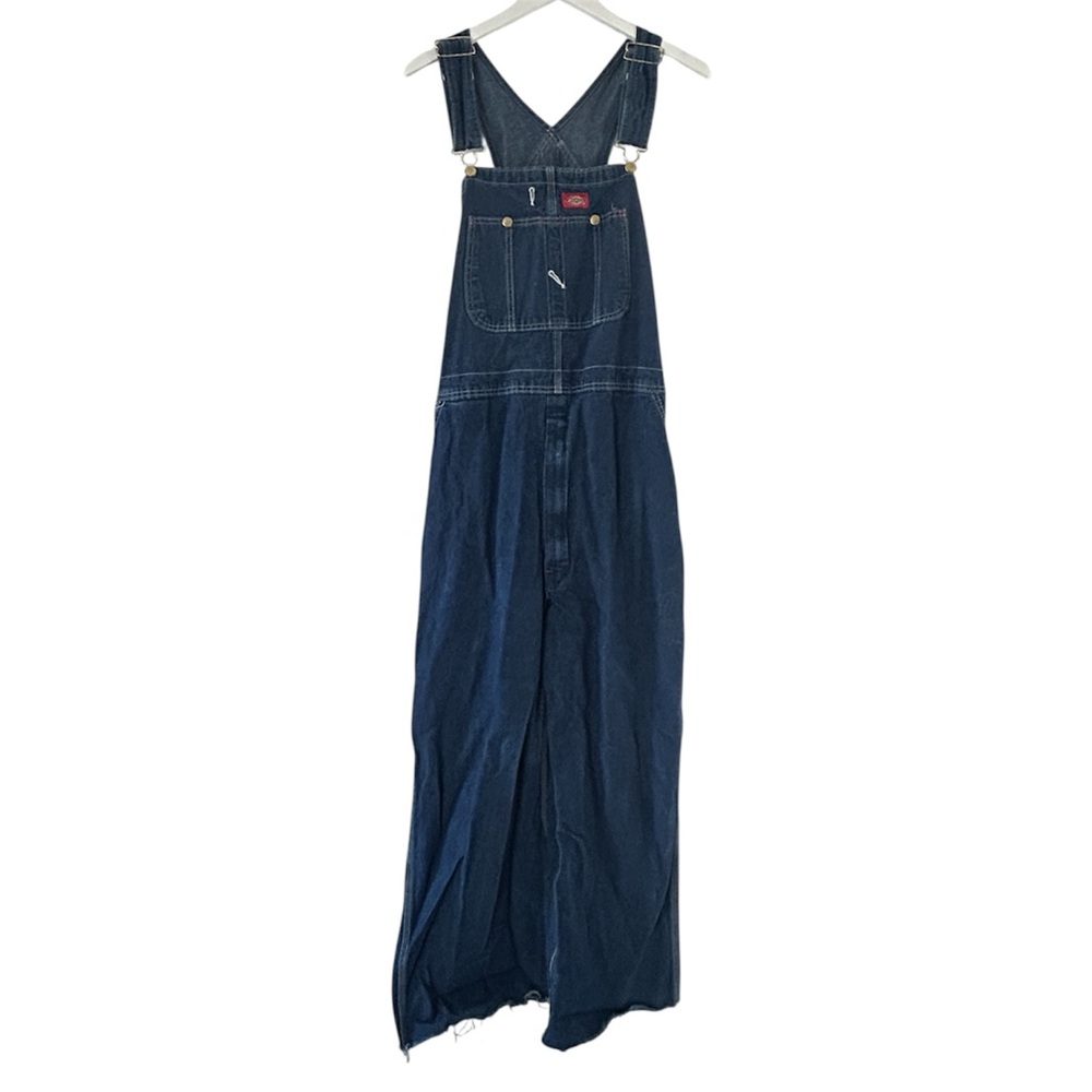 Vintage Dickies Denim Overalls 38x26 — Blue Jean Carpenter Workwear